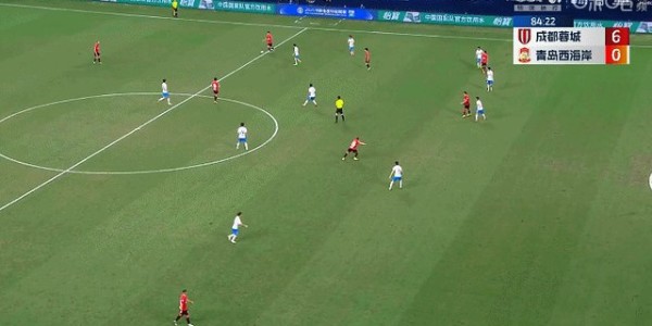 【中超】韦世豪费利佩艾克森各2球 蓉城7比0西海岸
